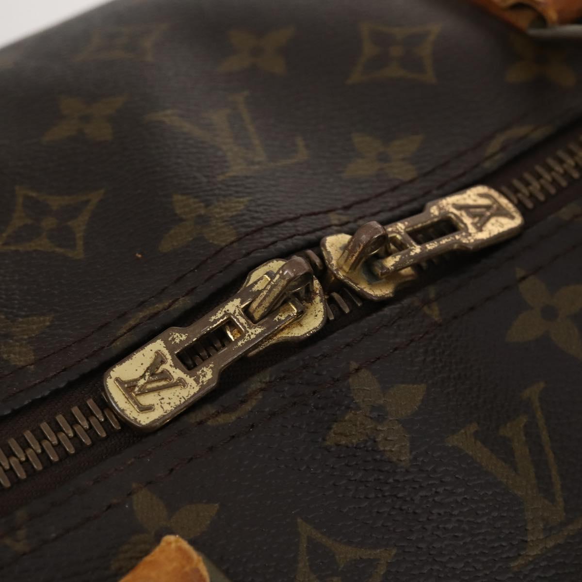 LOUIS VUITTON Monogram Keepall Bandouliere 60 Boston Bag M41412 LV Auth 178341