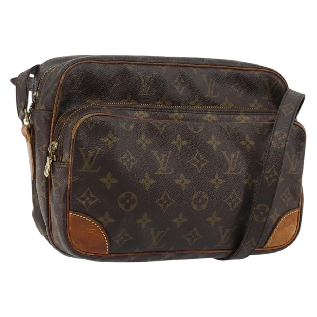 LOUIS VUITTON Monogram Nile Shoulder Bag M45244 LV Auth 178343