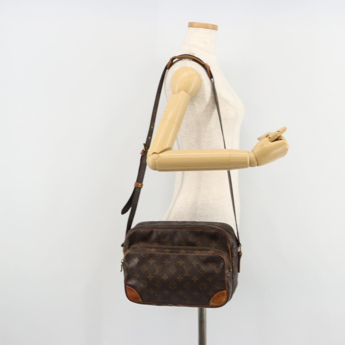 LOUIS VUITTON Monogram Nile Shoulder Bag M45244 LV Auth 178343