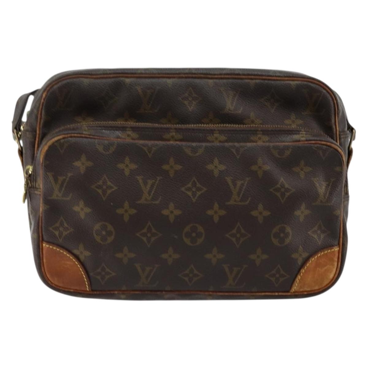 LOUIS VUITTON Monogram Nile Shoulder Bag M45244 LV Auth 178343