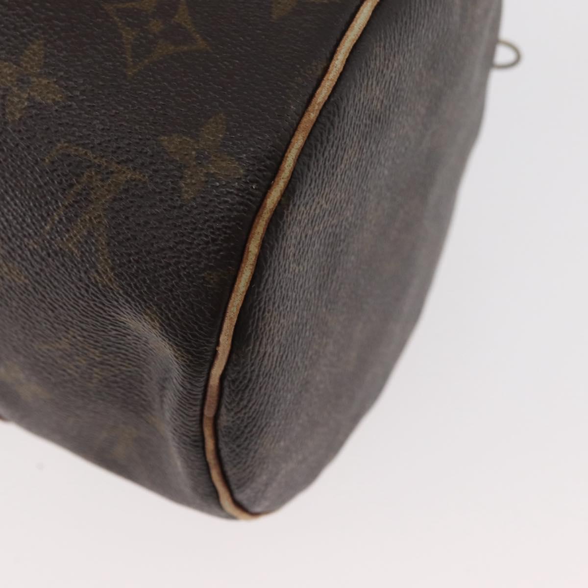 LOUIS VUITTON Monogram Papillon 30 Hand Bag M51385 LV Auth 178344