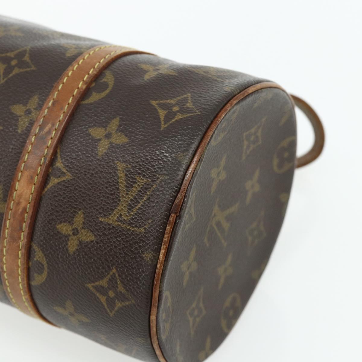 LOUIS VUITTON Monogram Papillon 26 Hand Bag M51386 LV Auth 178345