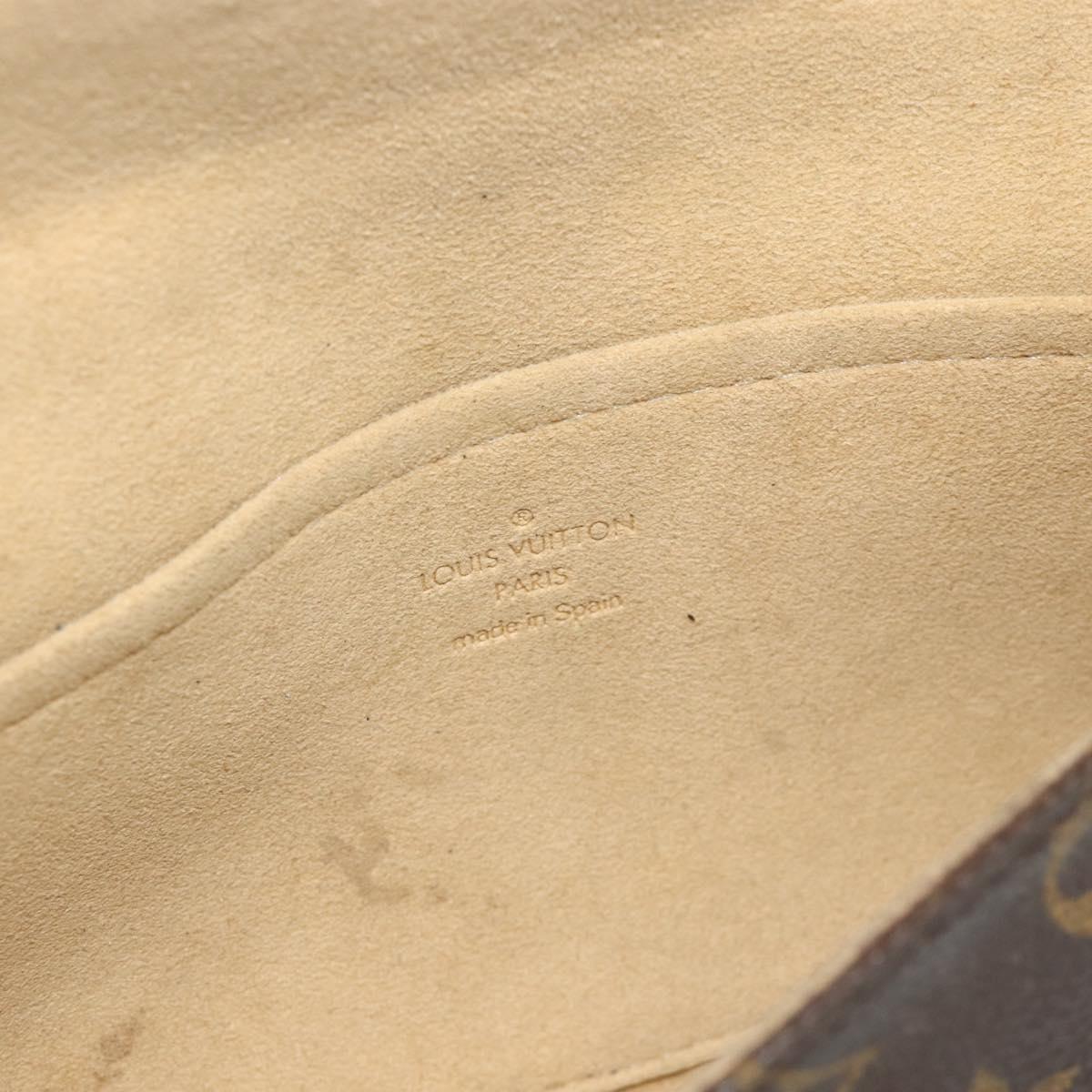 LOUIS VUITTON Monogram Pochette Twin GM Shoulder Bag M51852 LV Auth 178352