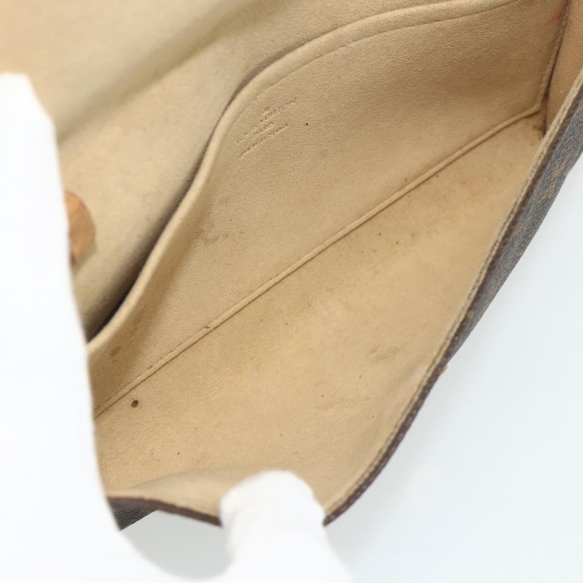 LOUIS VUITTON Monogram Pochette Twin GM Shoulder Bag M51852 LV Auth 178352
