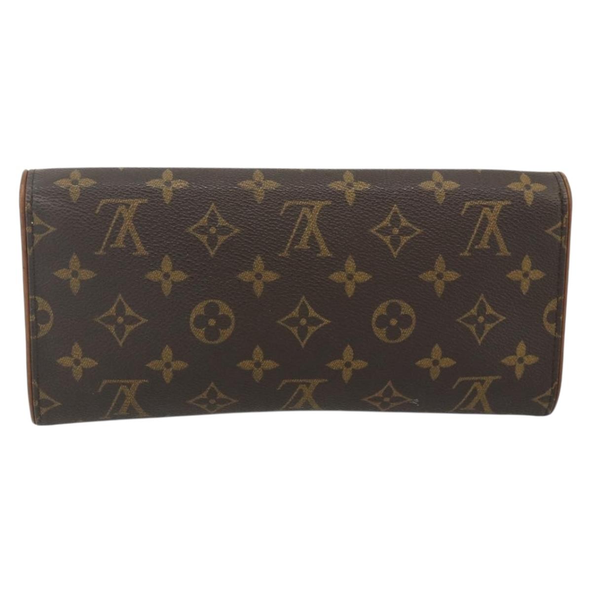 LOUIS VUITTON Monogram Pochette Twin GM Shoulder Bag M51852 LV Auth 178352