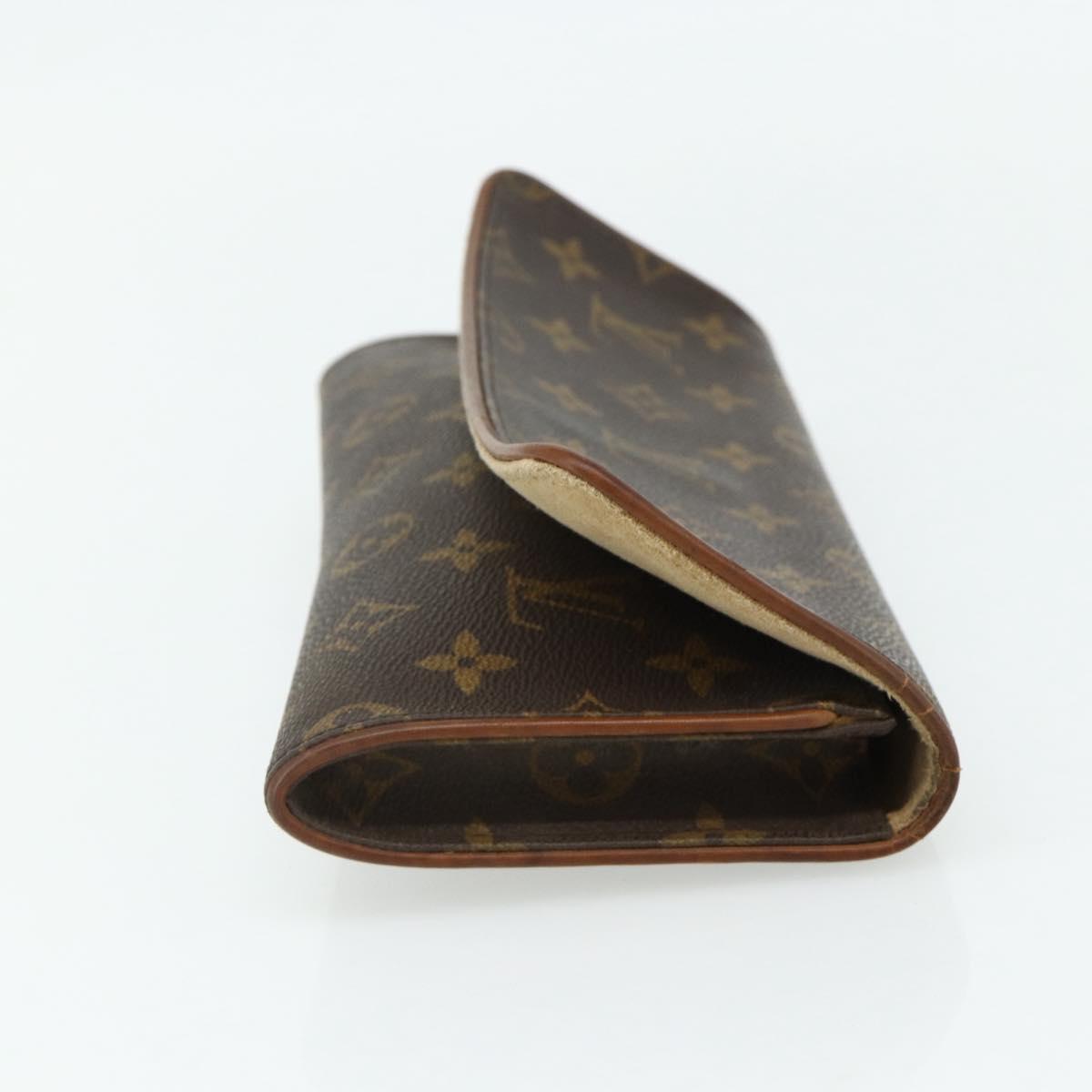 LOUIS VUITTON Monogram Pochette Twin GM Shoulder Bag M51852 LV Auth 178352