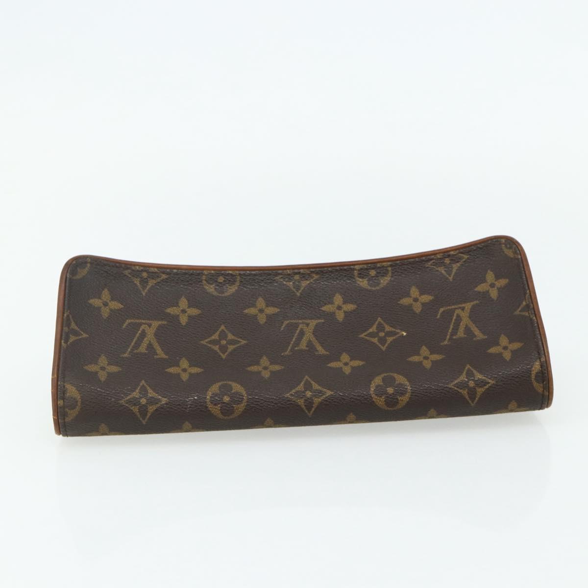 LOUIS VUITTON Monogram Pochette Twin GM Shoulder Bag M51852 LV Auth 178352