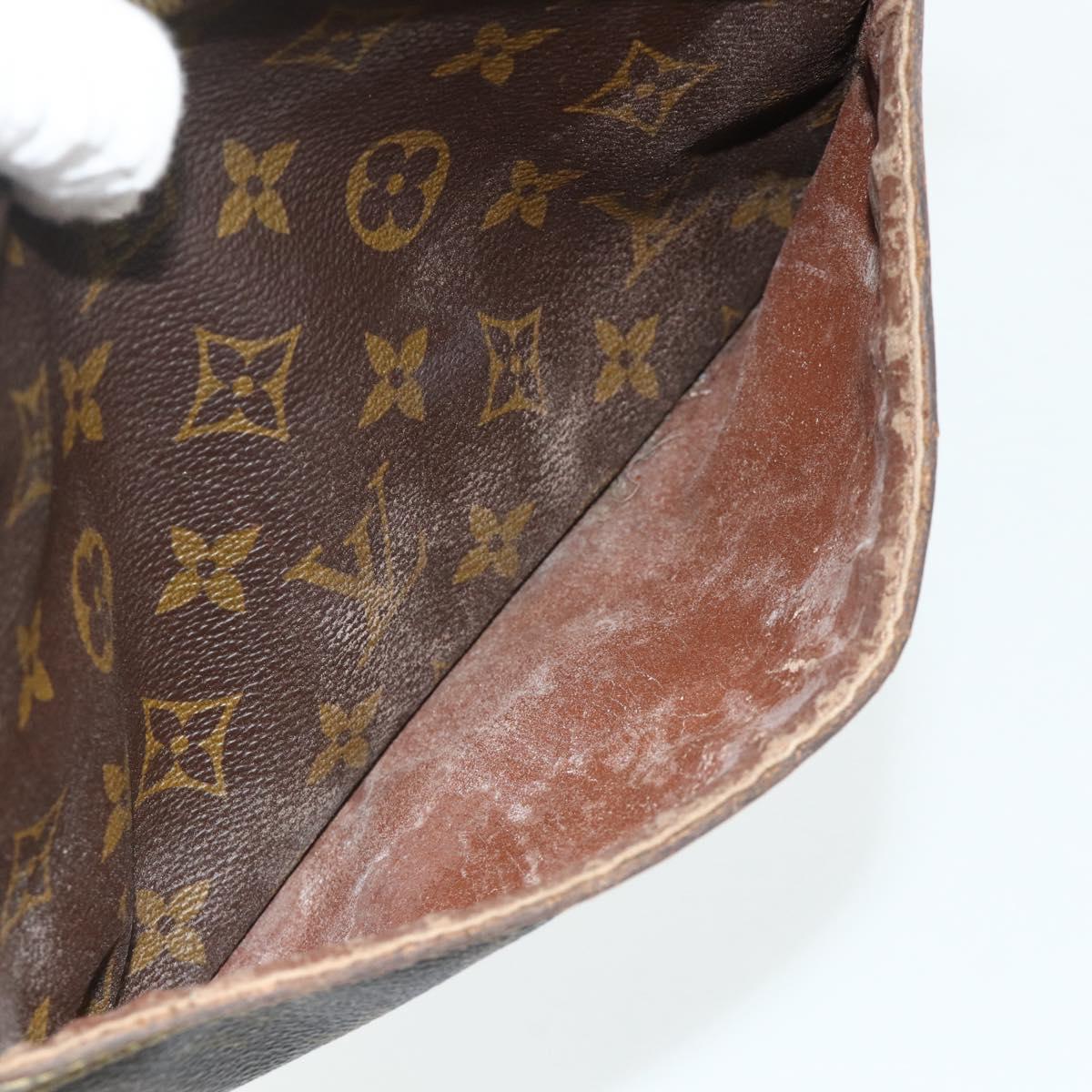 LOUIS VUITTON Monogram Compiegne 23 Clutch Bag M51847 LV Auth 178356