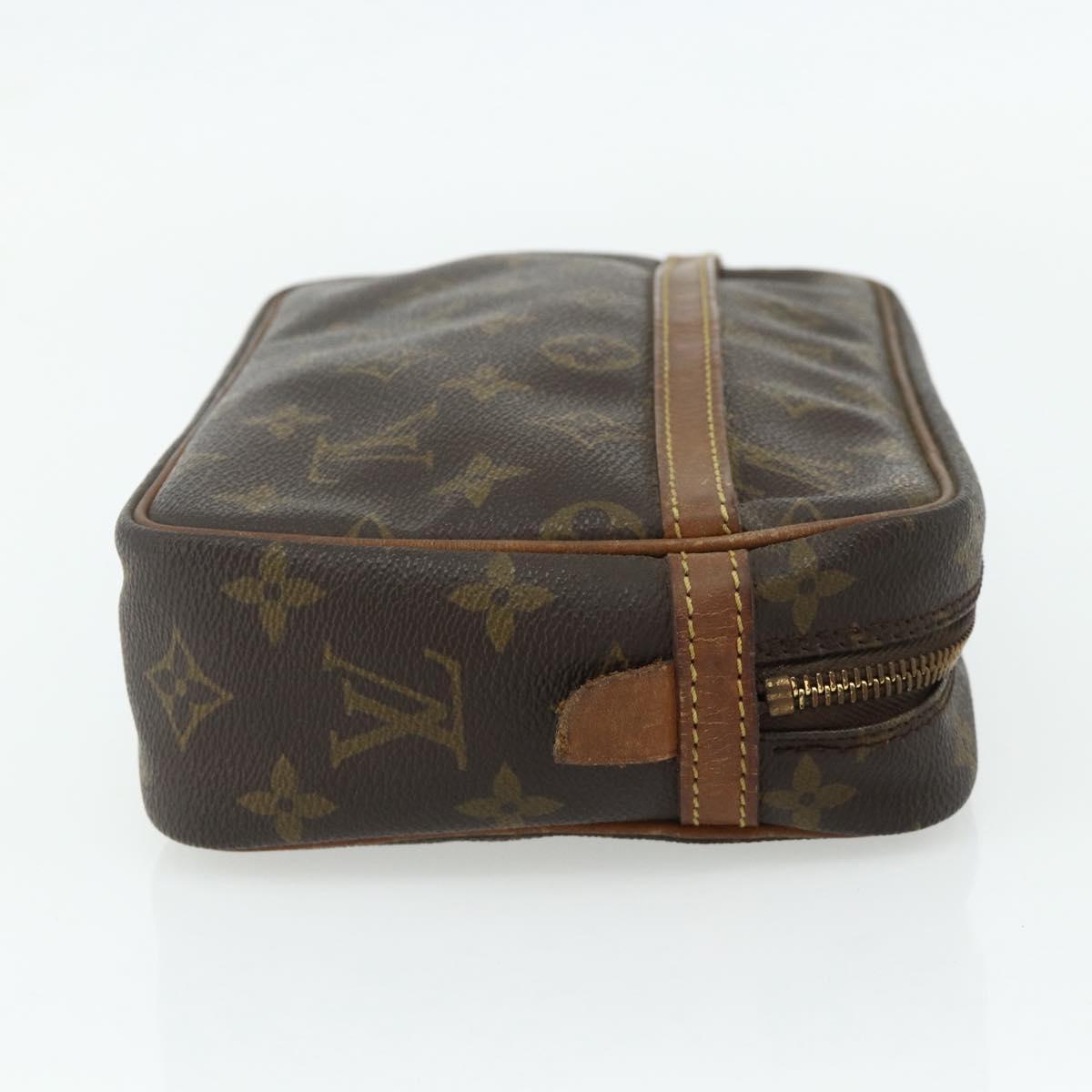 LOUIS VUITTON Monogram Compiegne 23 Clutch Bag M51847 LV Auth 178356