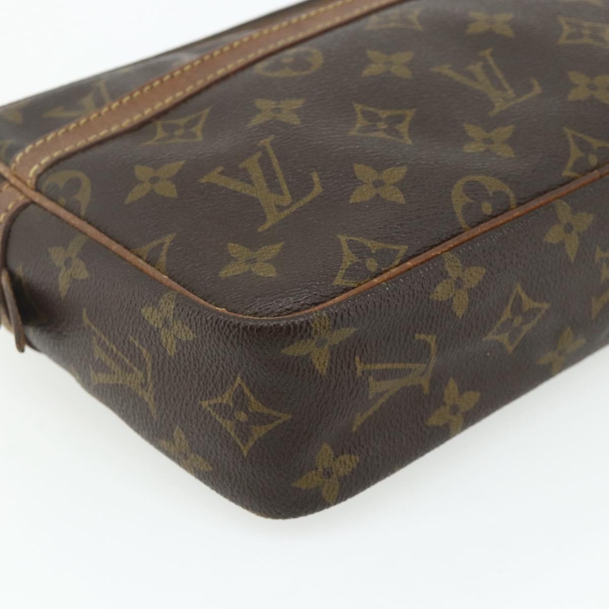 LOUIS VUITTON Monogram Compiegne 23 Clutch Bag M51847 LV Auth 178356