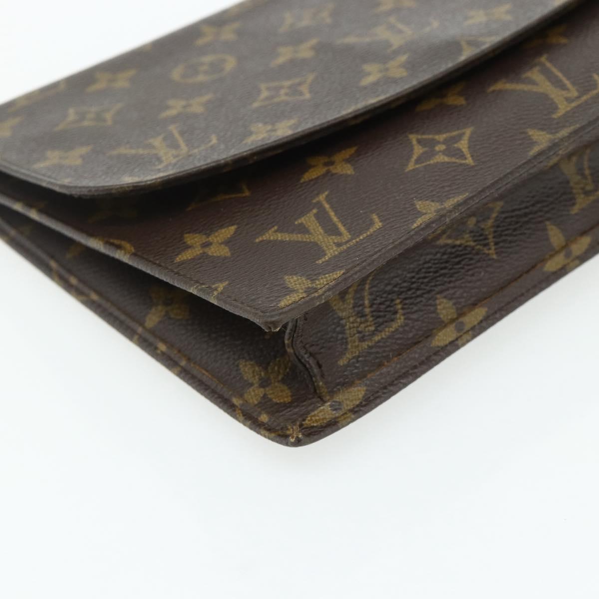 LOUIS VUITTON Monogram Pochette Rabat 23 Clutch Bag M51940 LV Auth 178357