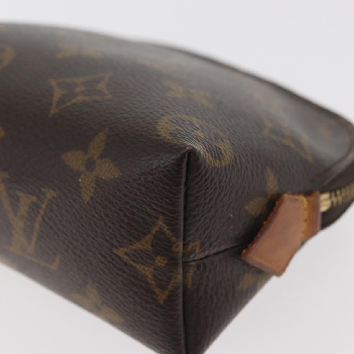 LOUIS VUITTON Monogram Pochette Cosmetic PM Pouch M43998 LV Auth 178358