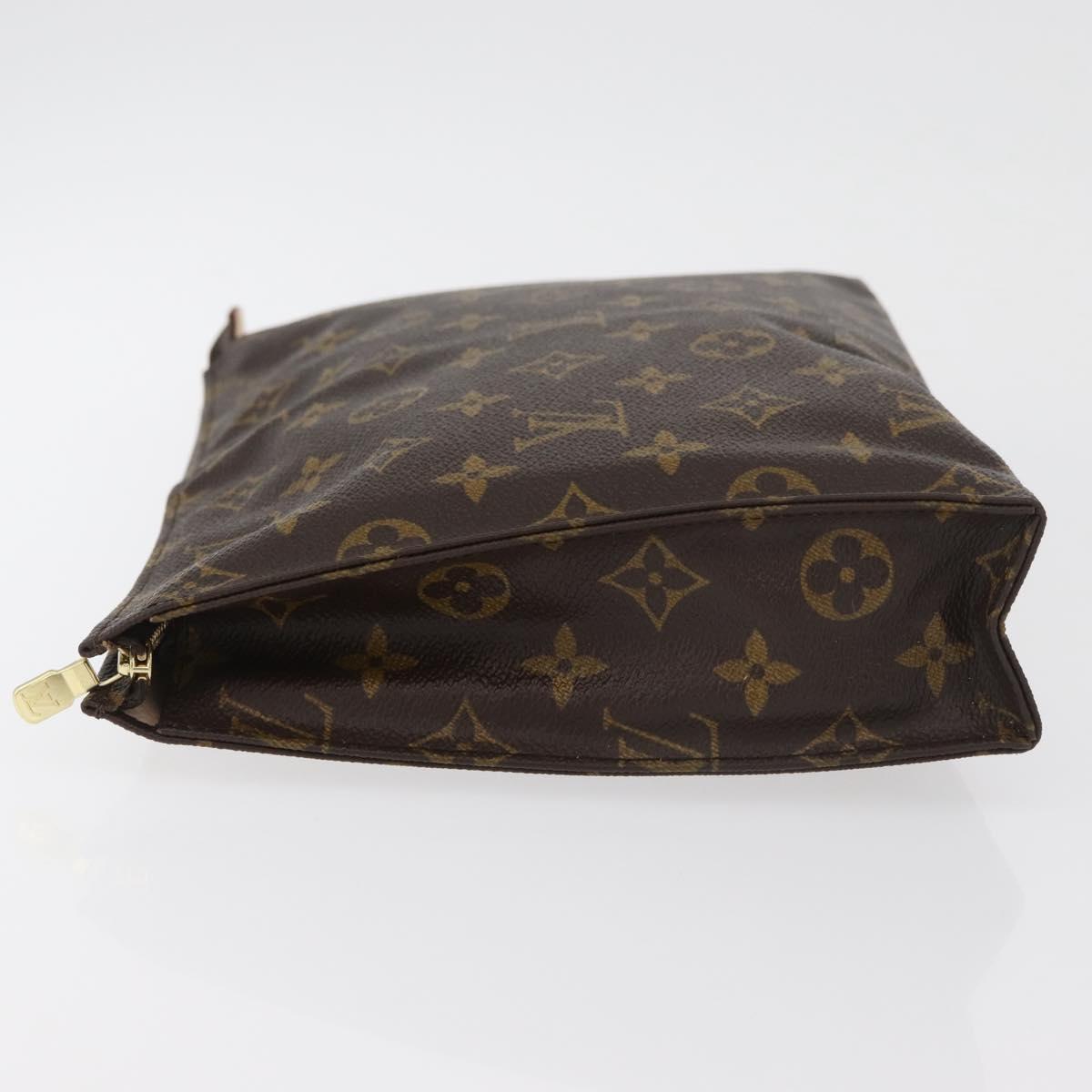 LOUIS VUITTON Monogram Poche Toilette 26 Pouch M47542 LV Auth 178360A