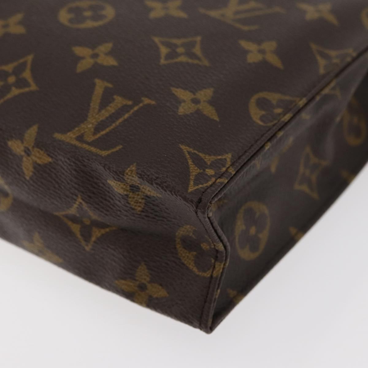 LOUIS VUITTON Monogram Poche Toilette 26 Pouch M47542 LV Auth 178360A