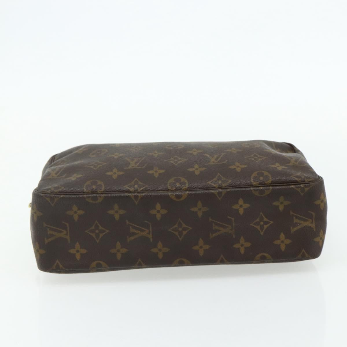 LOUIS VUITTON Monogram Trousse Toilette 28 Clutch Bag M47522 LV Auth 178361