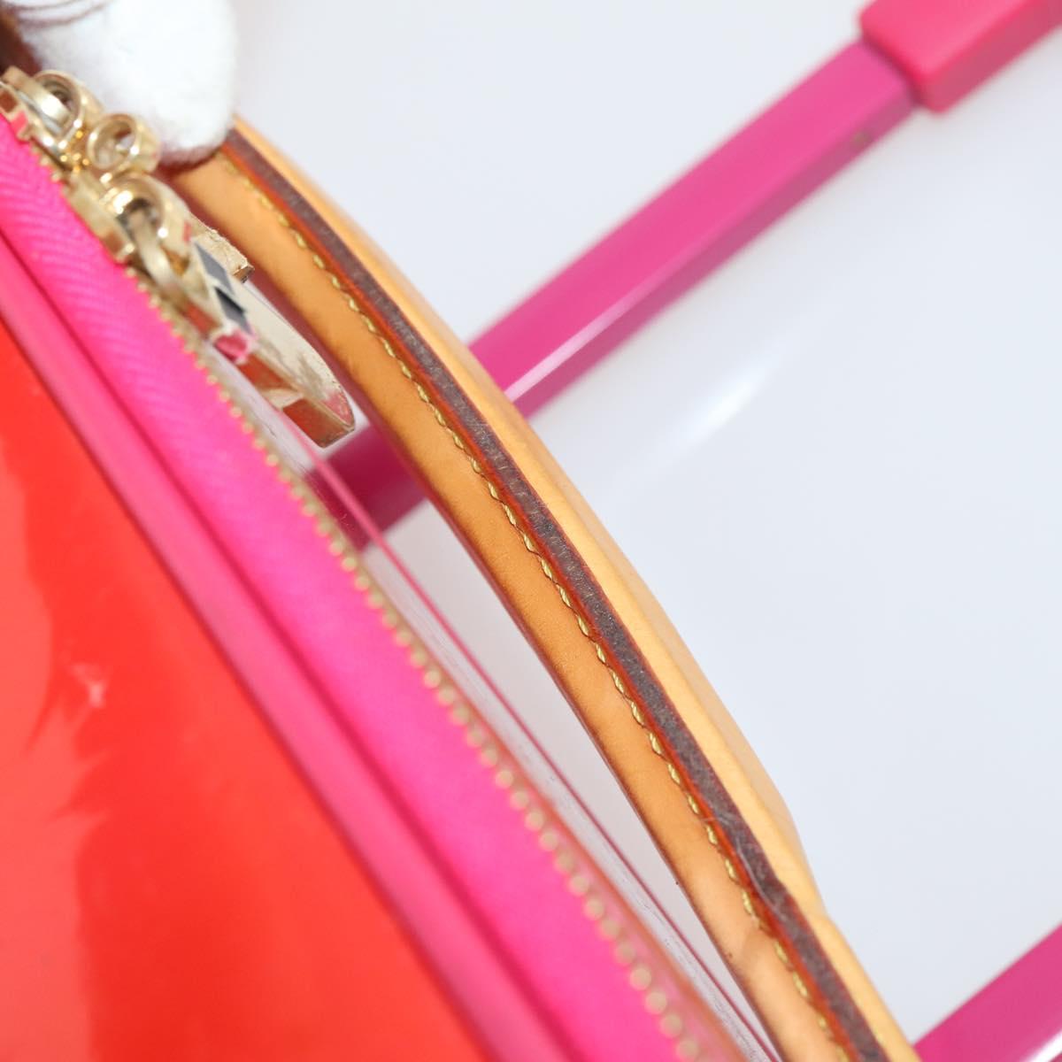 LOUIS VUITTON Monogram Vernis Pegas 45 Suitcase Rose Pop M93713 LV Auth 178376