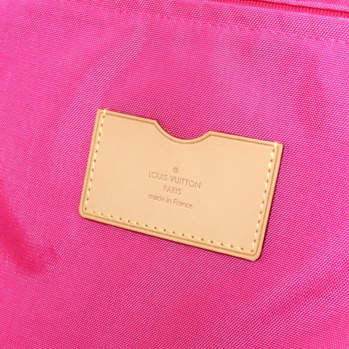 LOUIS VUITTON Monogram Vernis Pegas 45 Suitcase Rose Pop M93713 LV Auth 178376