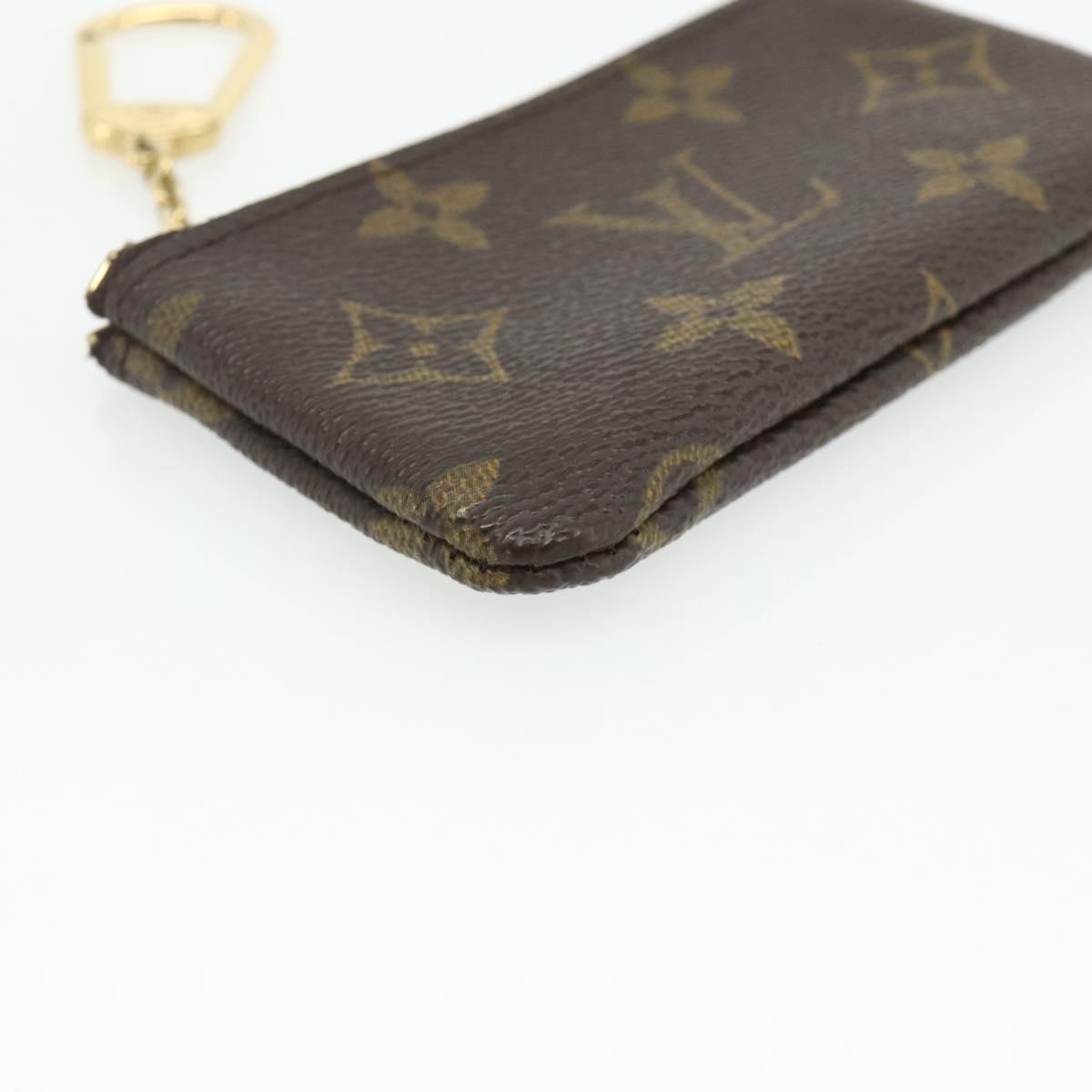LOUIS VUITTON Monogram Pochette Cles Coin Purse M62650 LV Auth 178389A