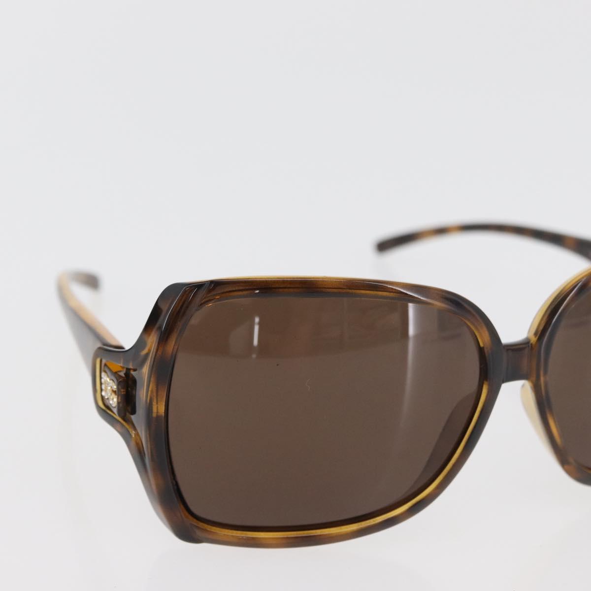 DOLCE&GABBANA Tortoise Pattern Sunglasses plastic 2 Set Brown Auth 178392