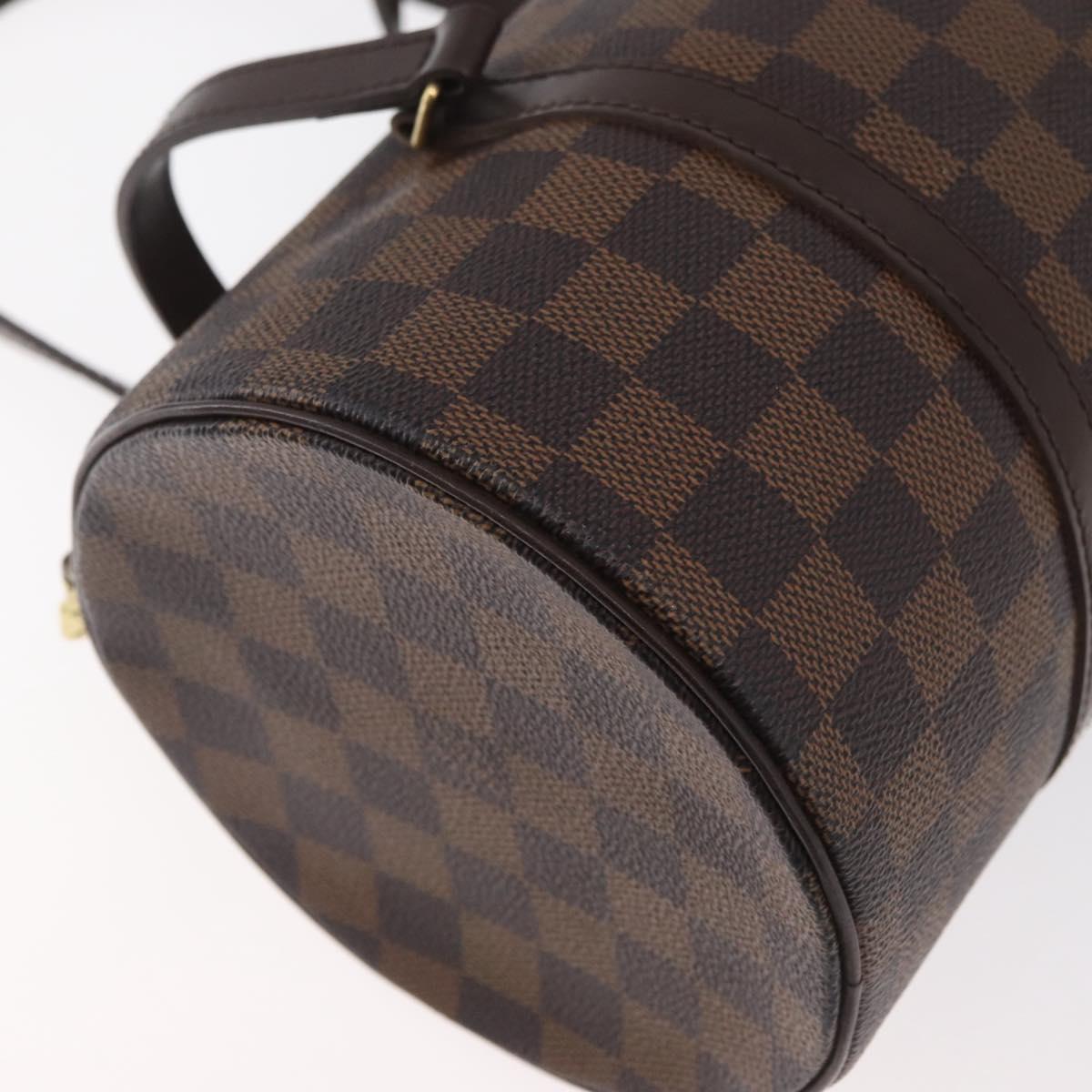 LOUIS VUITTON Damier Ebene Papillon 30 Hand Bag N51303 LV Auth 178393SAV