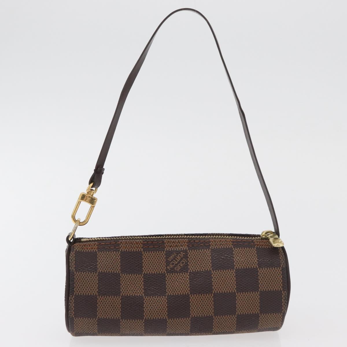 LOUIS VUITTON Damier Ebene Papillon 30 Hand Bag N51303 LV Auth 178393SAV