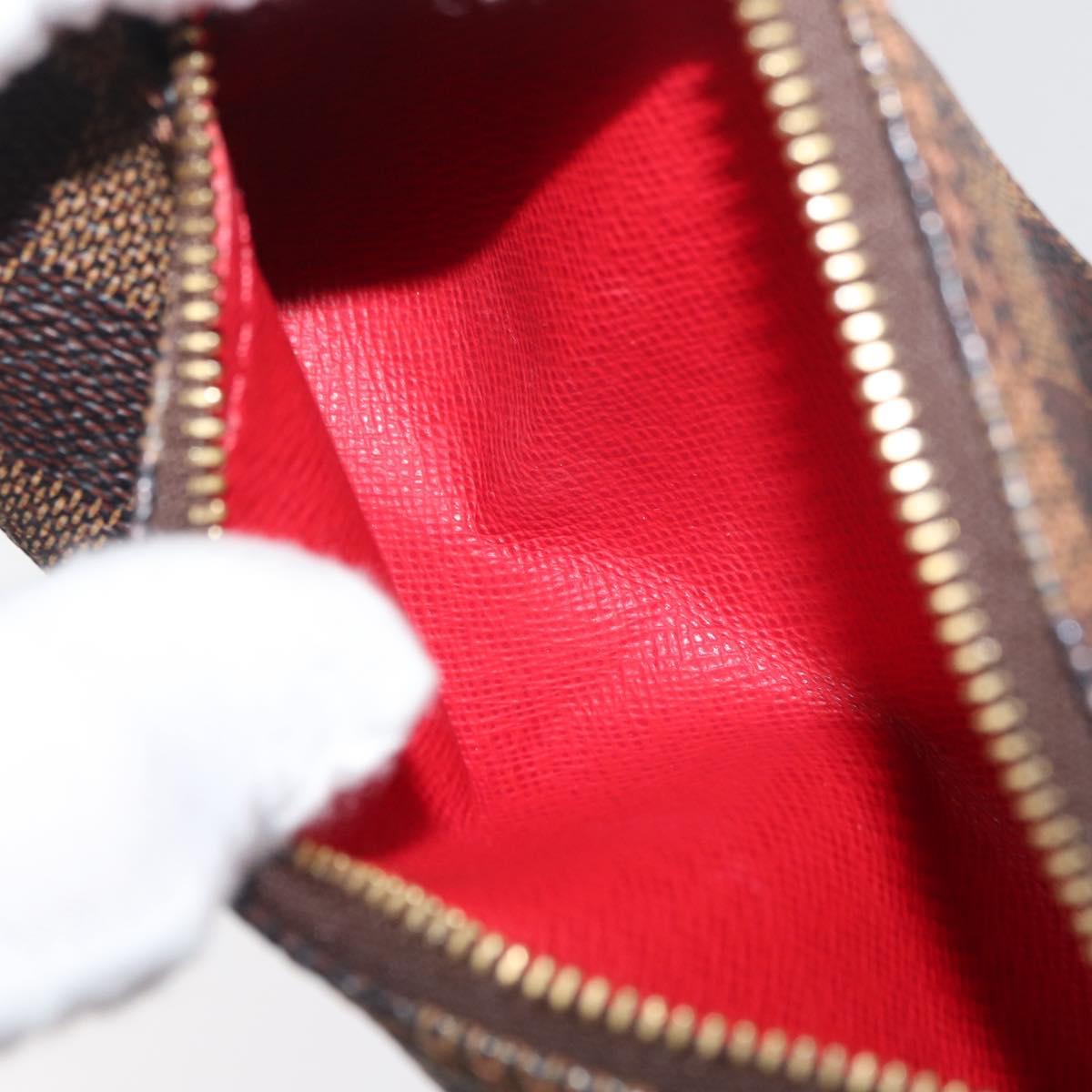 LOUIS VUITTON Damier Ebene Papillon 30 Hand Bag N51303 LV Auth 178393SAV