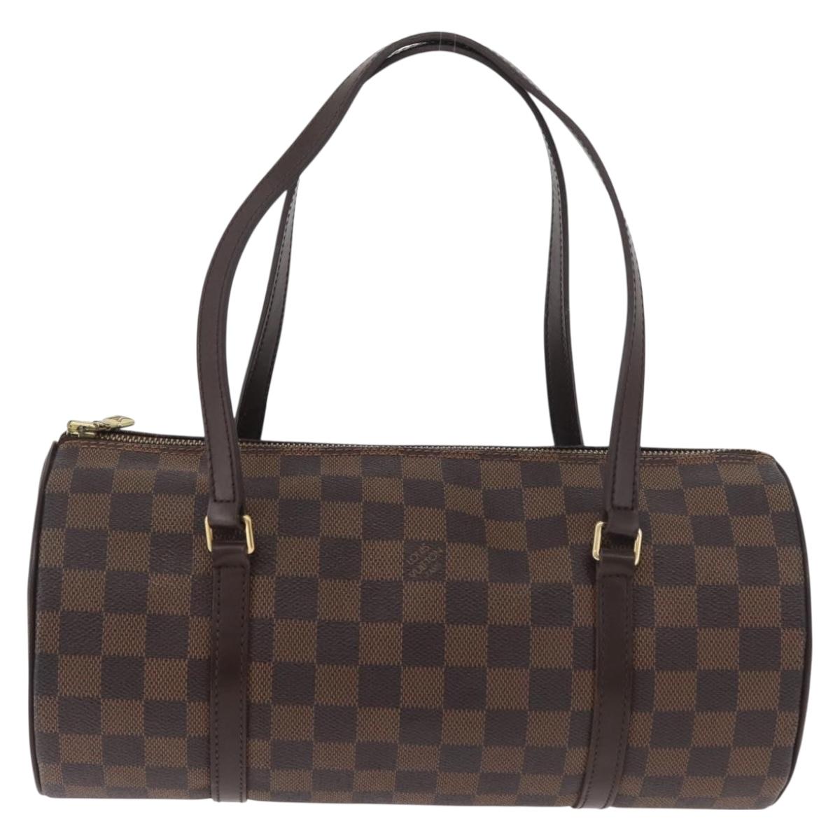 LOUIS VUITTON Damier Ebene Papillon 30 Hand Bag N51303 LV Auth 178393SAV