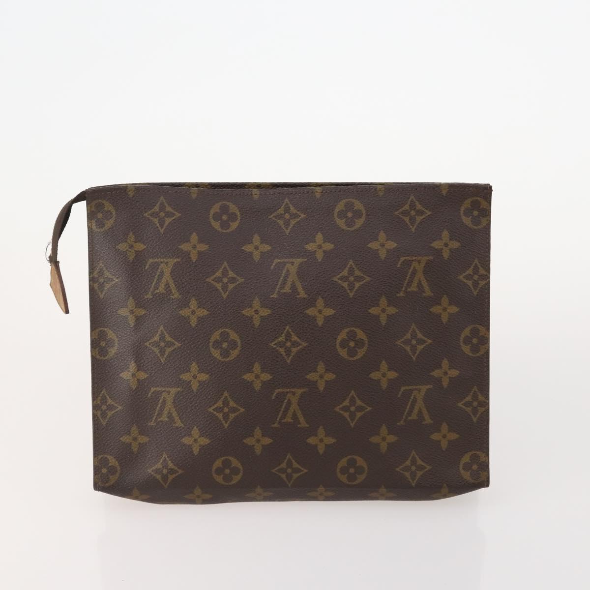 LOUIS VUITTON Monogram Clutch Bag 4 Set LV Auth 178409