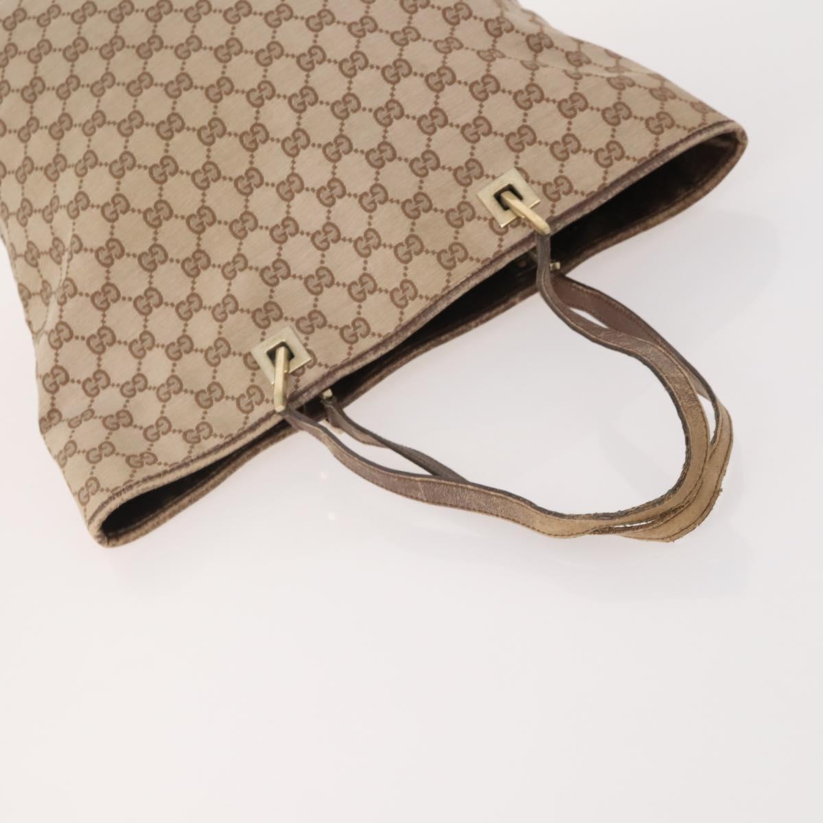 GUCCI GG Supreme GG Crystal Coated Canvas 4 Set Black Beige Auth 178411
