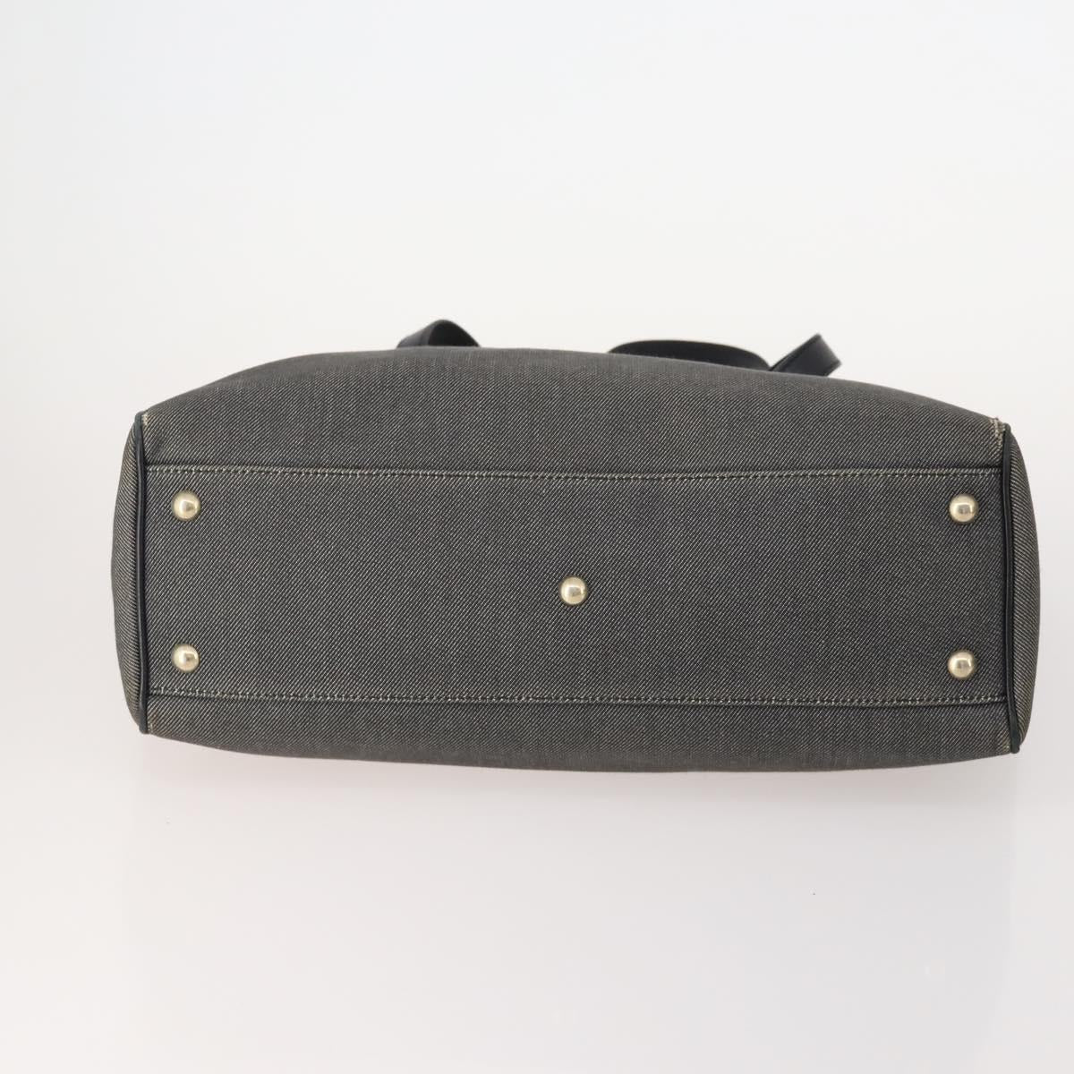 GUCCI GG Canvas Shoulder Bag Canvas 4 Set Beige Black Auth 178414