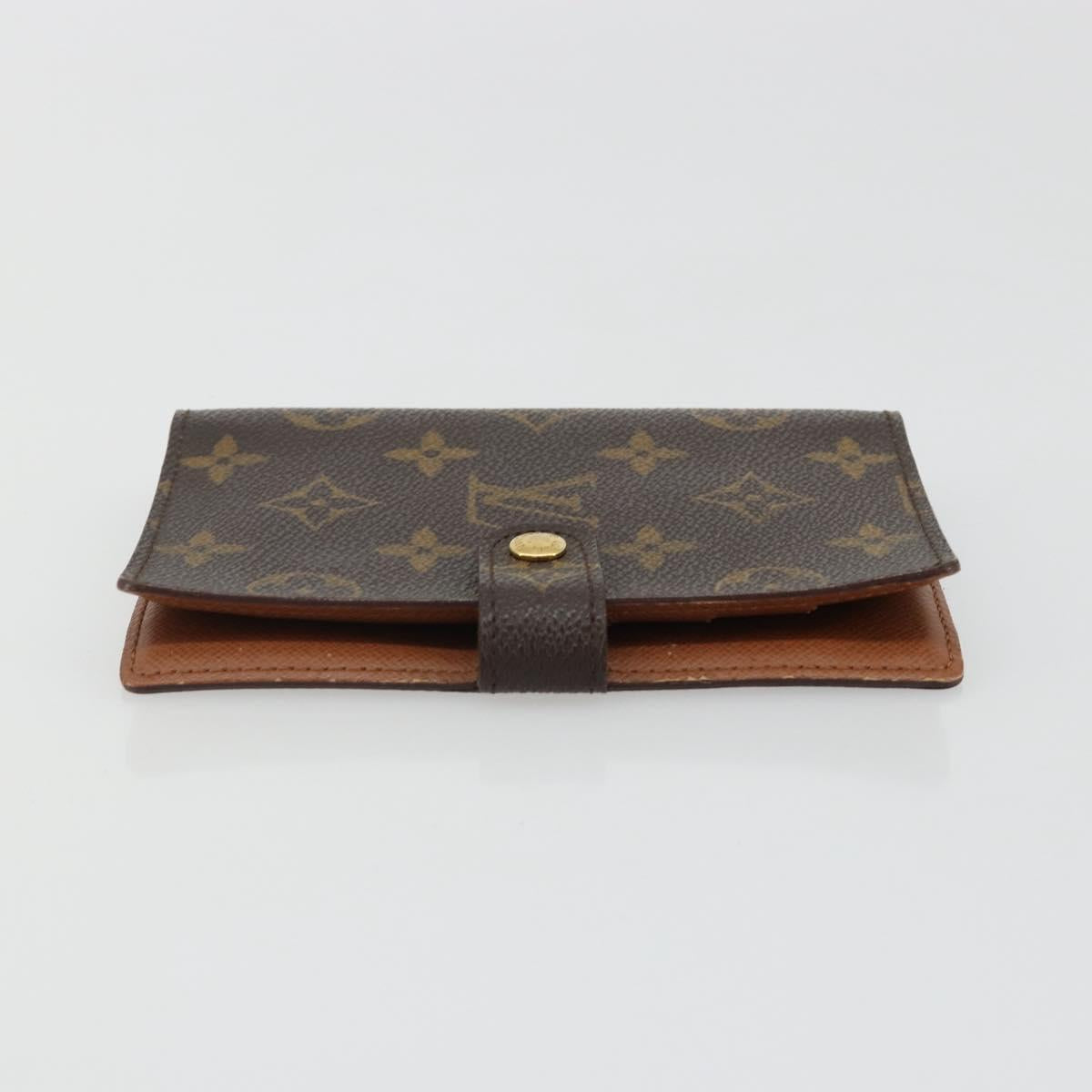 LOUIS VUITTON Monogram Agenda PM Day Planner Cover R20005 LV Auth 178417