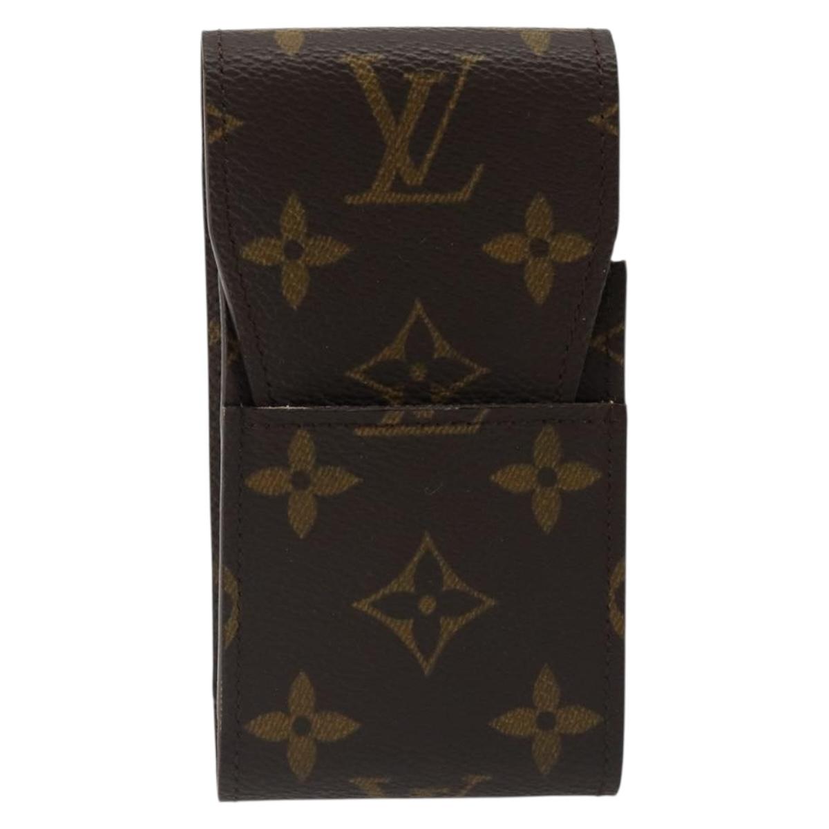 LOUIS VUITTON Monogram Etui Cigarette Case M63024 LV Auth 178418A