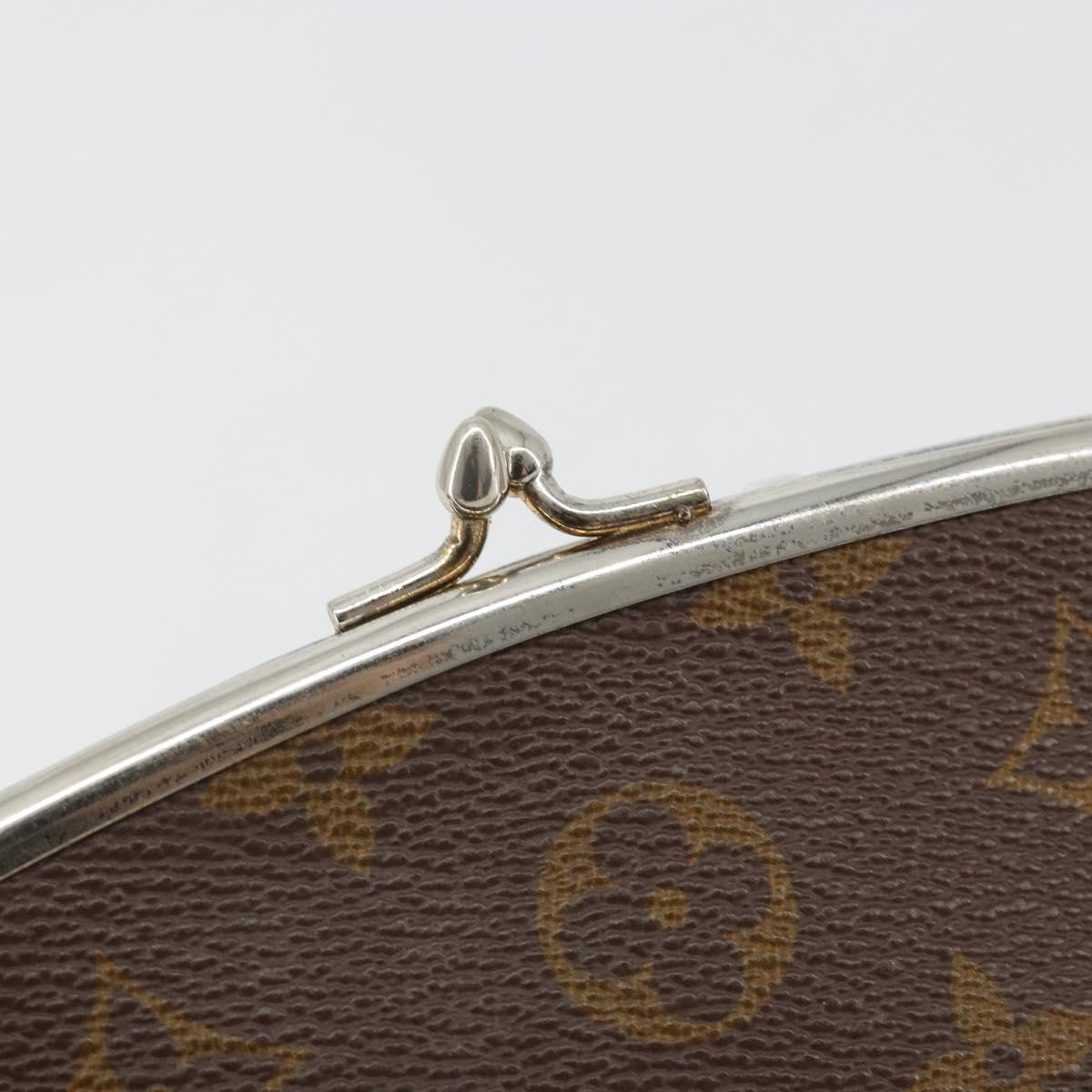 LOUIS VUITTON Monogram USA limited Bucket GM Accessory Pouch LV Auth 178420