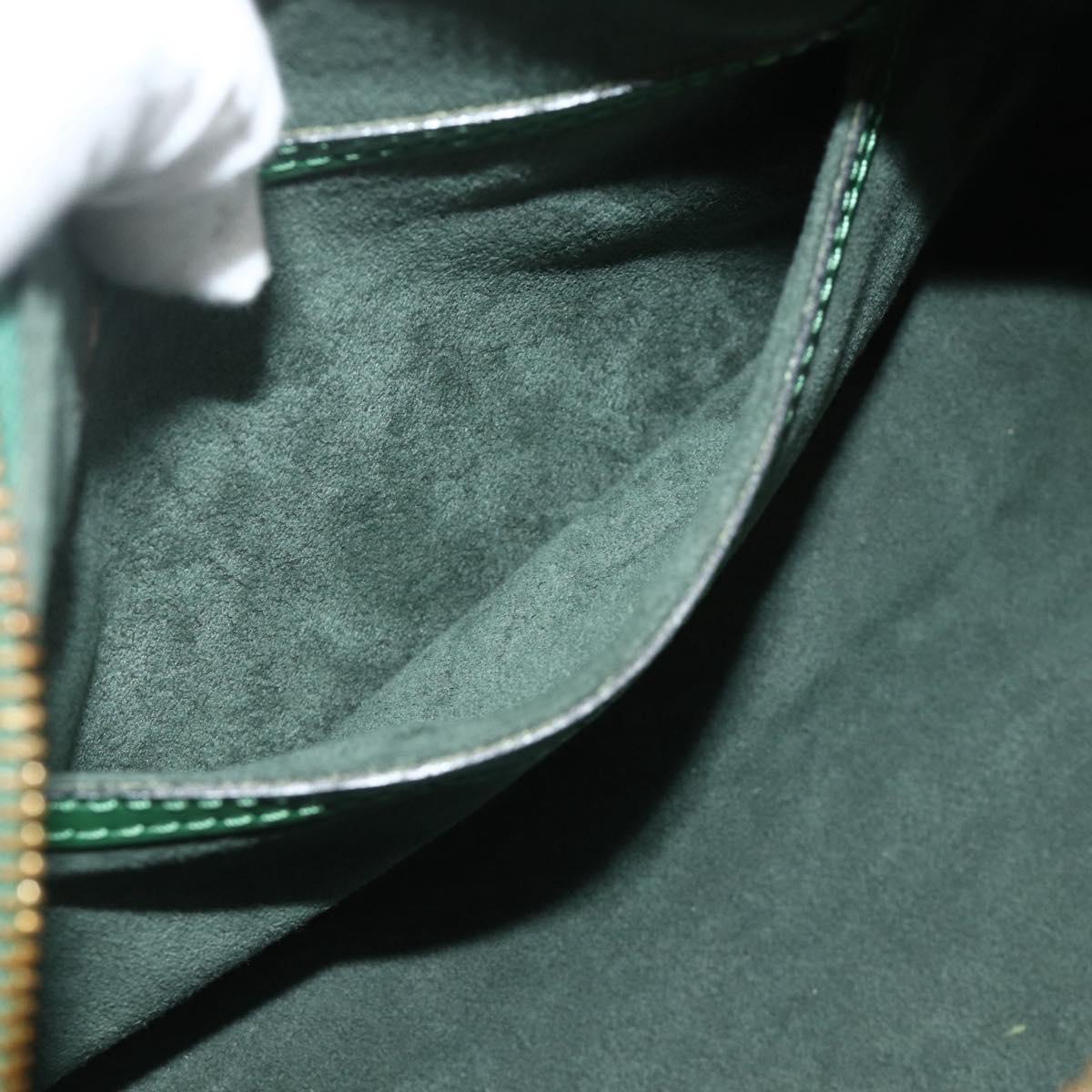 LOUIS VUITTON Epi Soufflot Hand Bag Green M52224 LV Auth 178475A
