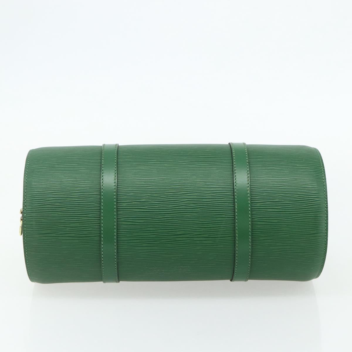 LOUIS VUITTON Epi Soufflot Hand Bag Green M52224 LV Auth 178475A