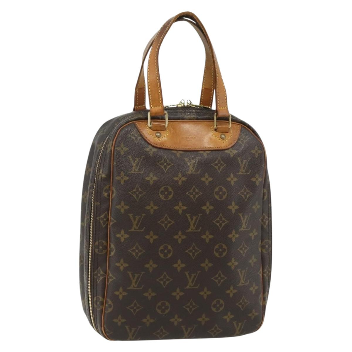LOUIS VUITTON Monogram Excursion Hand Bag M41450 LV Auth 178477