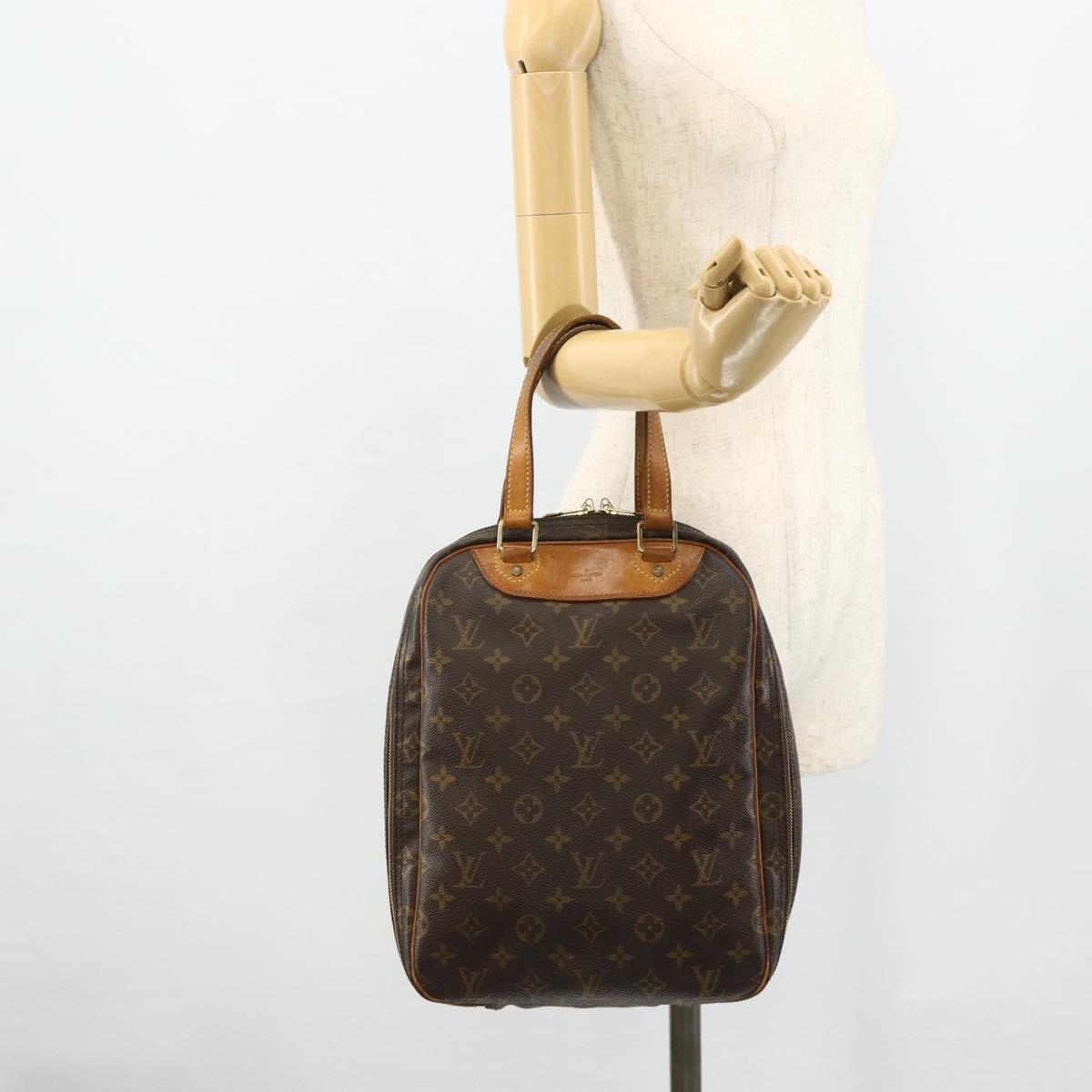 LOUIS VUITTON Monogram Excursion Hand Bag M41450 LV Auth 178477