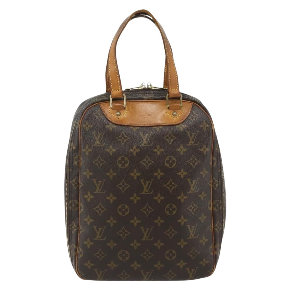 LOUIS VUITTON Monogram Excursion Hand Bag M41450 LV Auth 178477