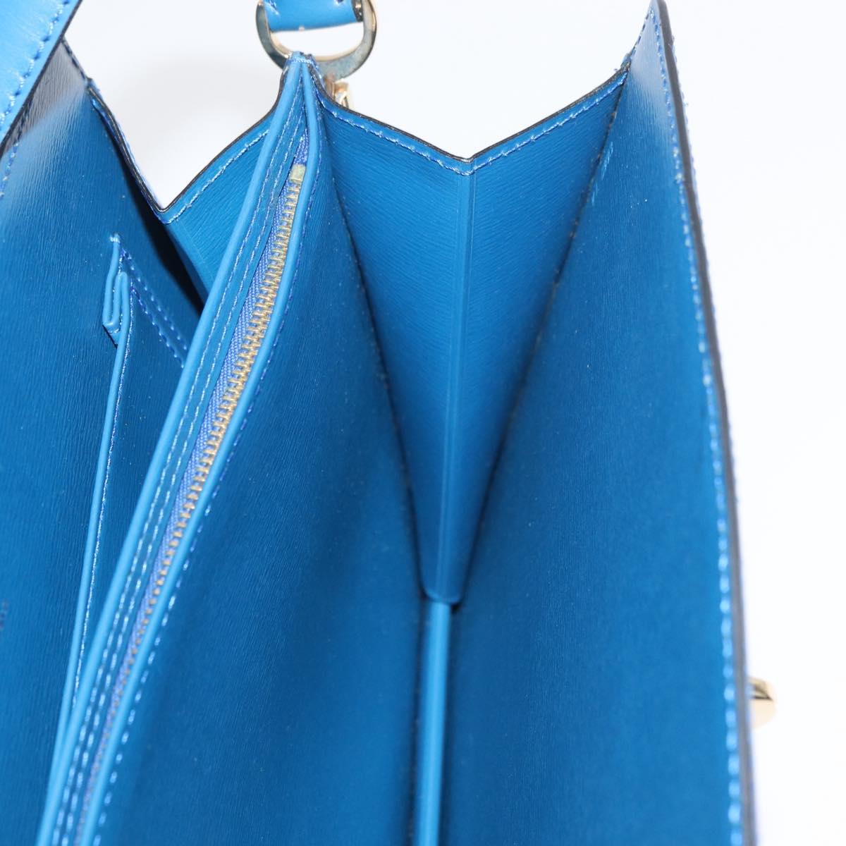 LOUIS VUITTON Epi Capuchin Shoulder Bag Blue M52345 LV Auth 178487