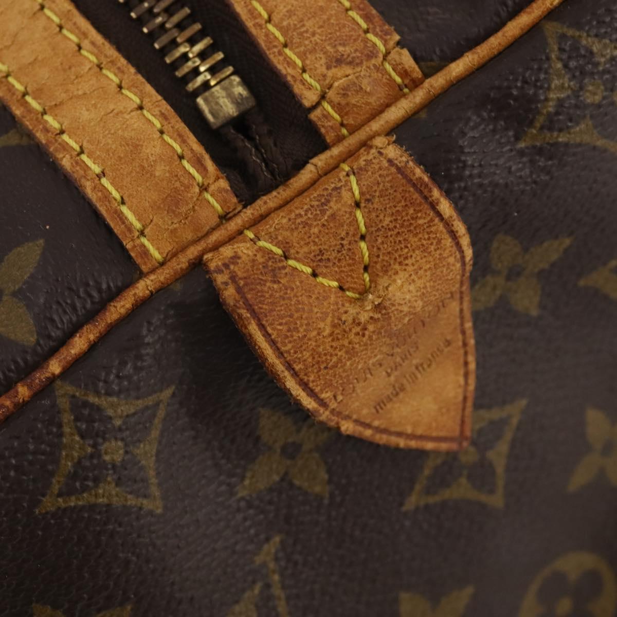 LOUIS VUITTON Monogram Sac Souple 45 Boston Bag M41624 LV Auth 178493