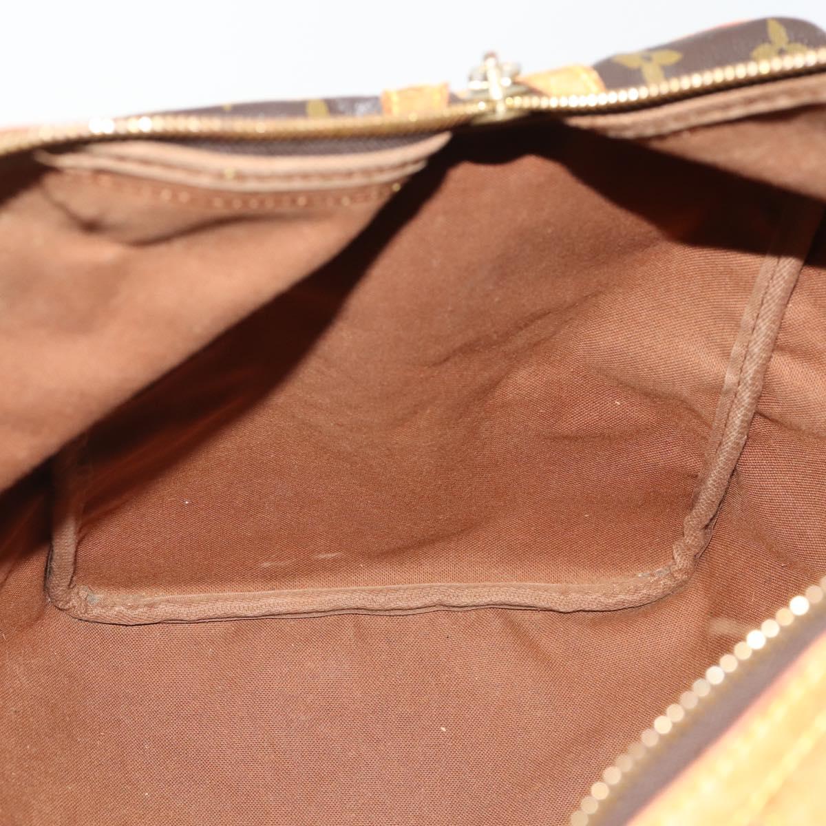 LOUIS VUITTON Monogram Sac Souple 45 Boston Bag M41624 LV Auth 178493