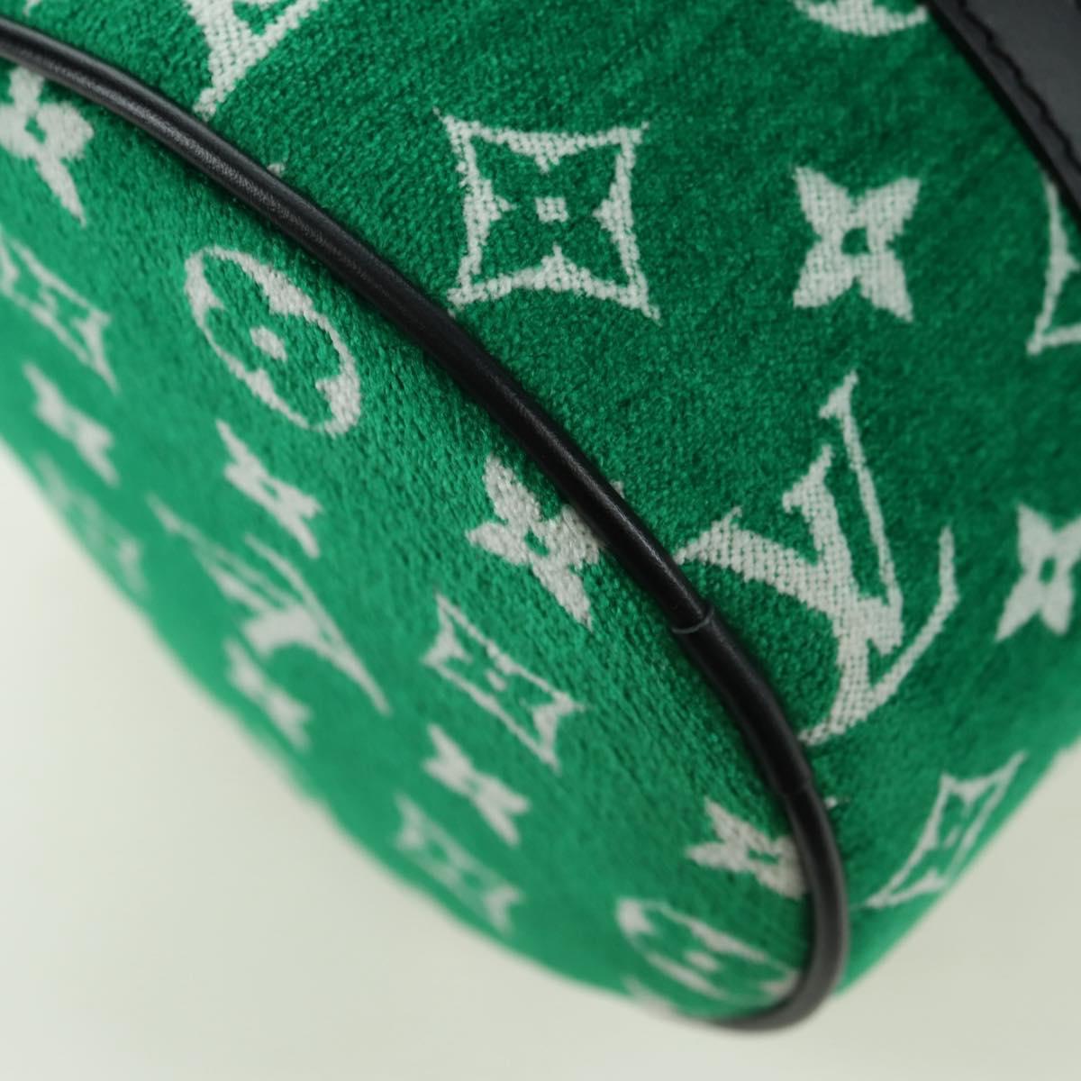 LOUIS VUITTON Monogram Jaguar Papillon Hand Bag Green M46206 LV Auth 178544SM