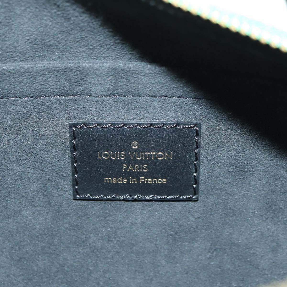 LOUIS VUITTON Monogram Jaguar Papillon Hand Bag Green M46206 LV Auth 178544SM