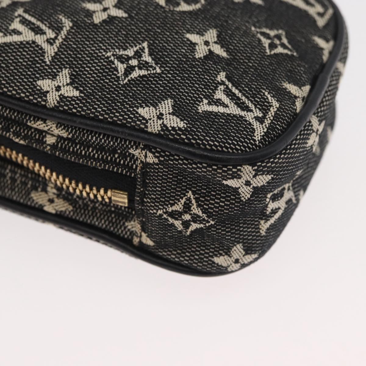 LOUIS VUITTON Monogram Mini Usu Digital Pouch Black M92066 LV Auth 178564