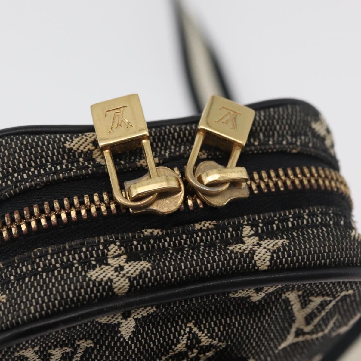 LOUIS VUITTON Monogram Mini Usu Digital Pouch Black M92066 LV Auth 178564