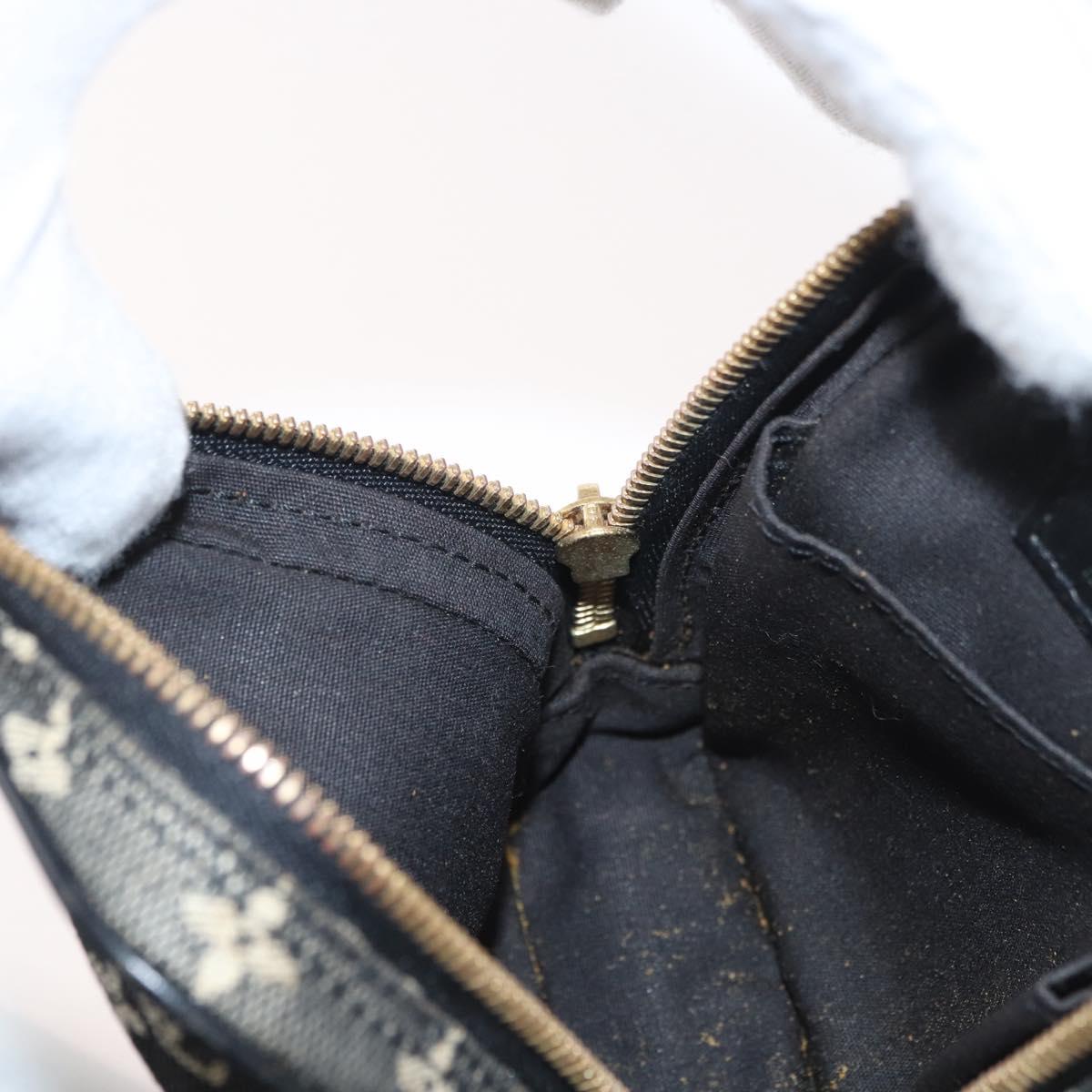 LOUIS VUITTON Monogram Mini Usu Digital Pouch Black M92066 LV Auth 178564