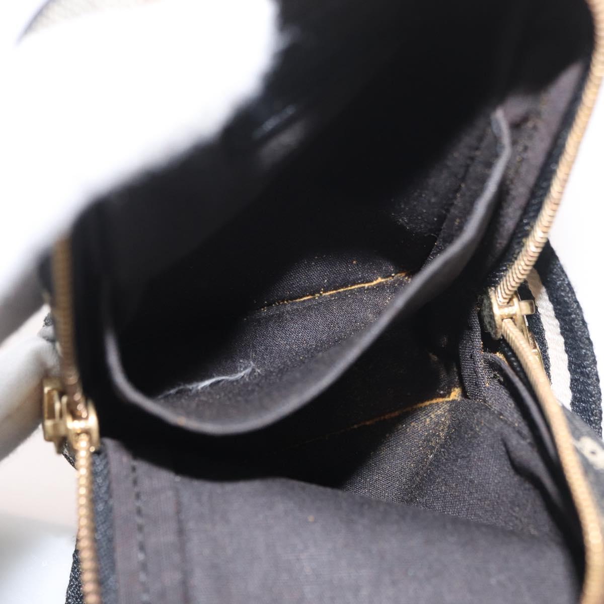 LOUIS VUITTON Monogram Mini Usu Digital Pouch Black M92066 LV Auth 178564