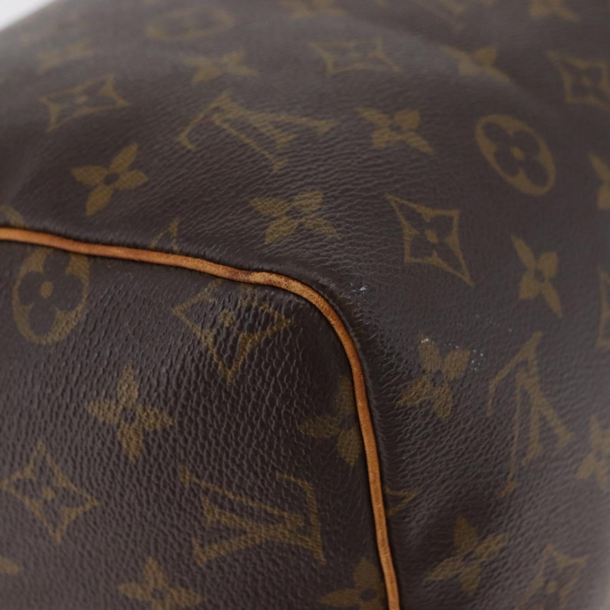LOUIS VUITTON Monogram Speedy 30 Hand Bag M41526 LV Auth 178565
