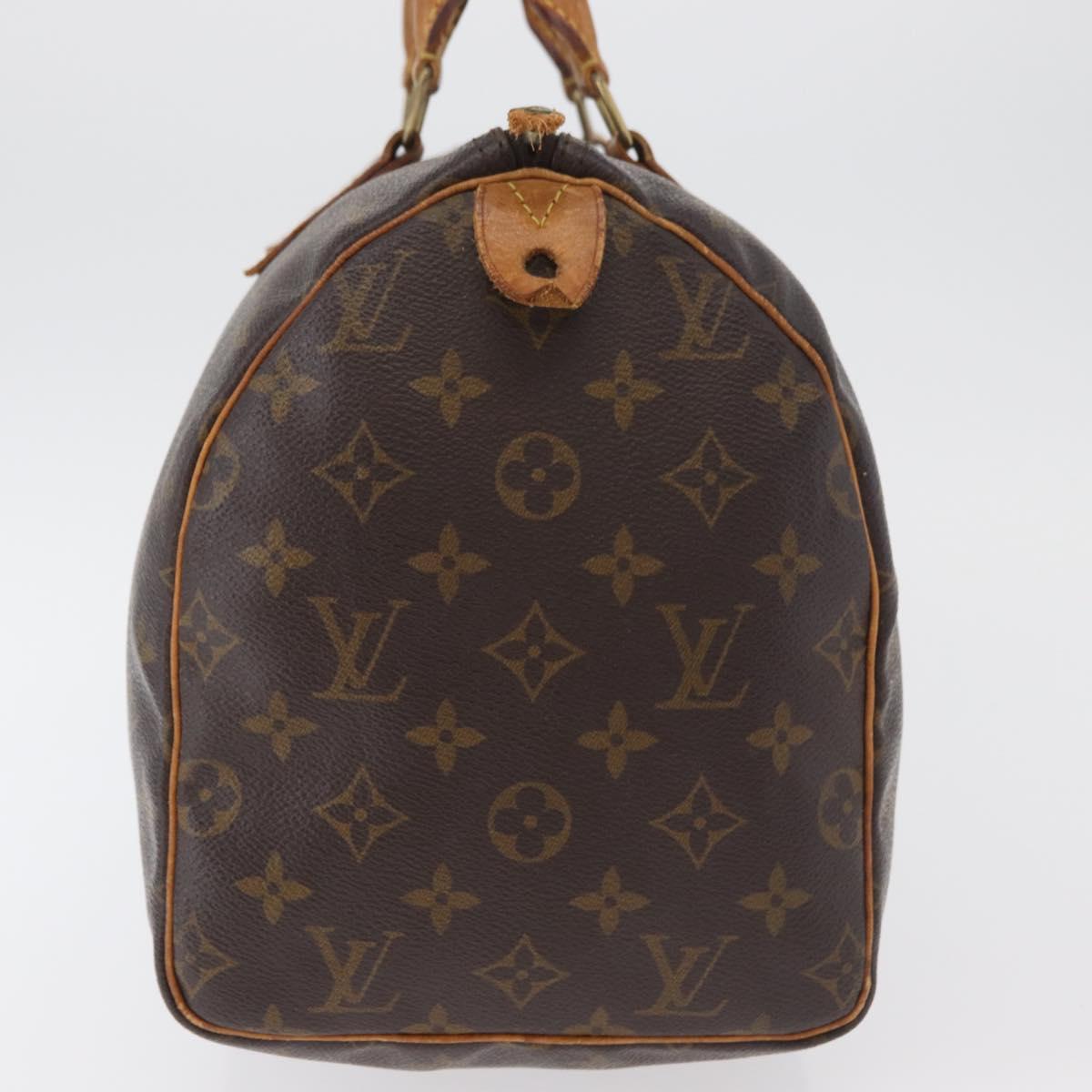 LOUIS VUITTON Monogram Speedy 30 Hand Bag M41526 LV Auth 178565
