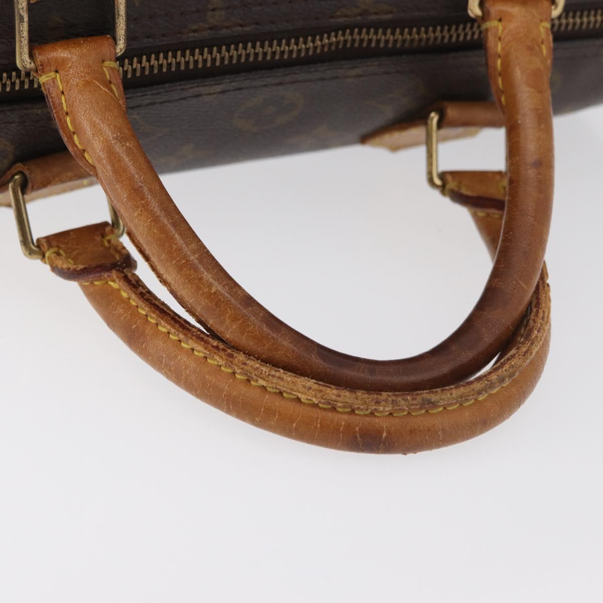 LOUIS VUITTON Monogram Speedy 30 Hand Bag M41526 LV Auth 178565